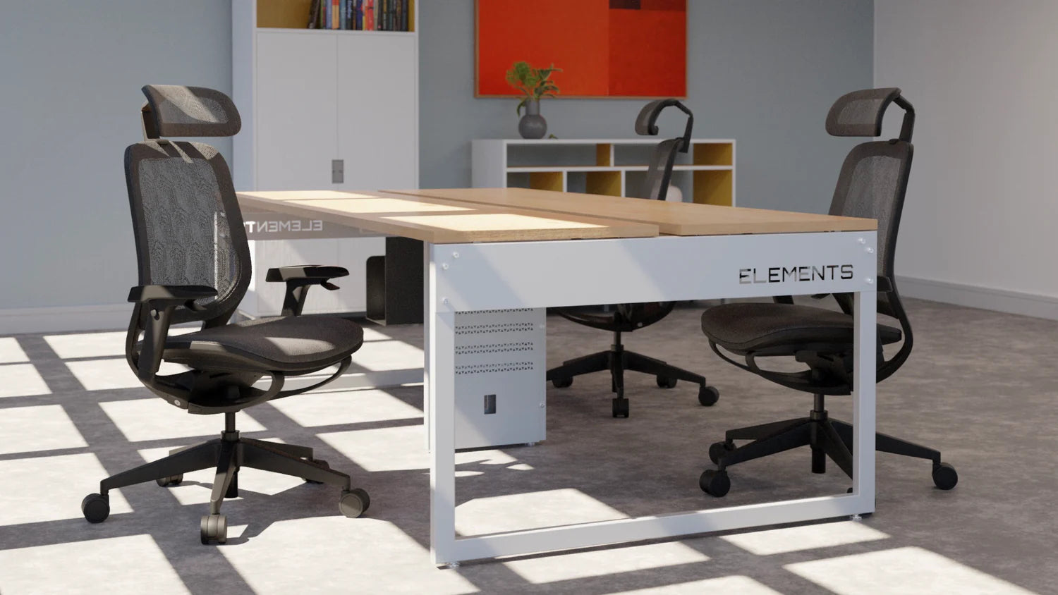 Transformando Ambientes de Trabalho: Elements Apresenta sua Linha Ergonômica e Tecnológica na Eletrolar Show 2023